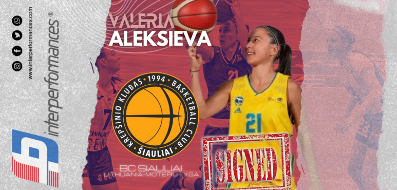 Bulgarian Basketball Talent Valeria Aleksieva Joins Bc Siauliai