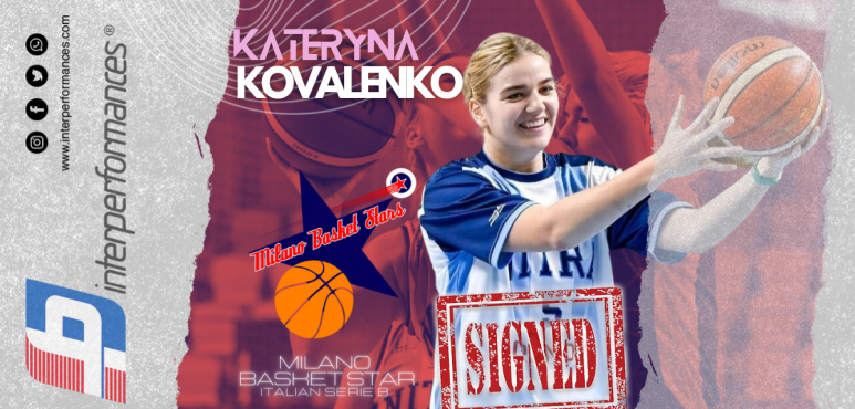 Kateryna Kovalenko Joins Milano Basket Star in Italian Serie B