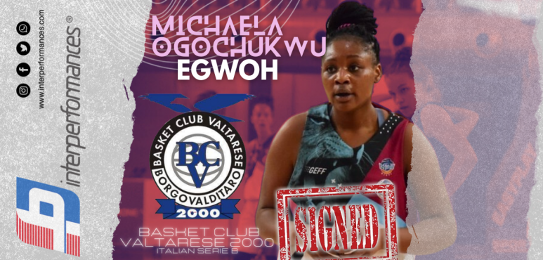 Michaela Ogochukwu Egwoh Joins Basket Club Valtarese 2000 in Italian Serie B