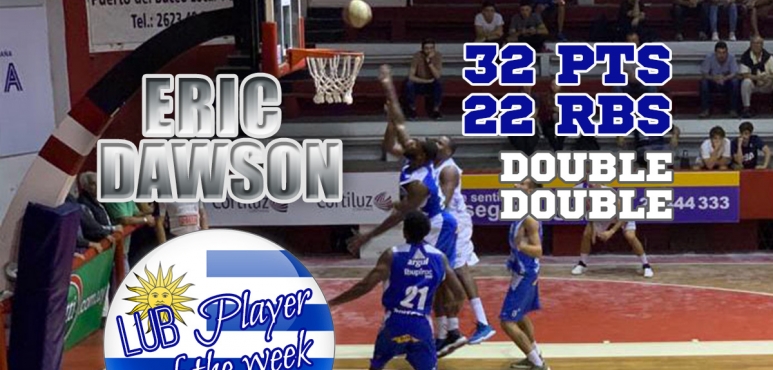 Dawson's double-double lands him Player of the Week award
