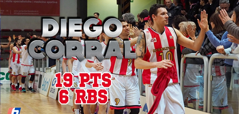 Diego Corral leads Vicenza to Victory against Urania Milano