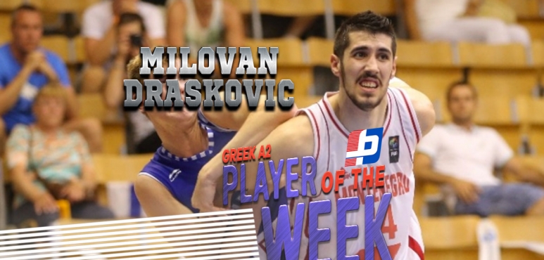 Milovan Draskovic claims Greek A2 Interperformances weekly honour
