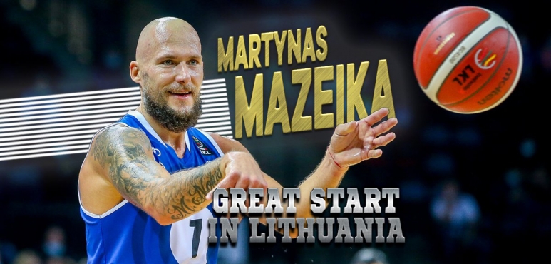 Mazeika's great start in Lithuania