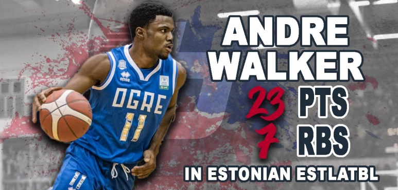 Shooting night for Andre Walker in Estonia