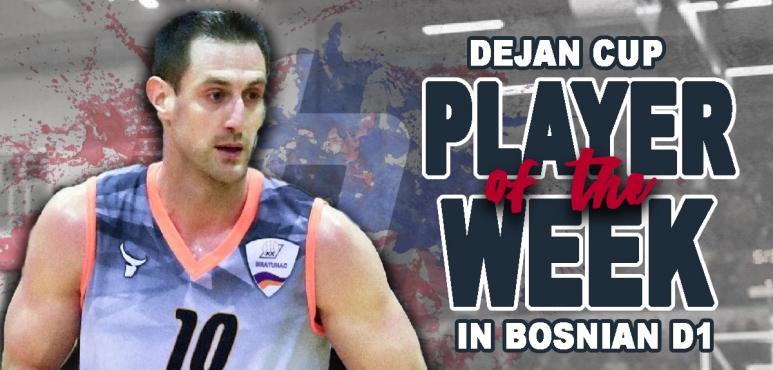Cup's 28 points give him Player of the Week award in Bosnia