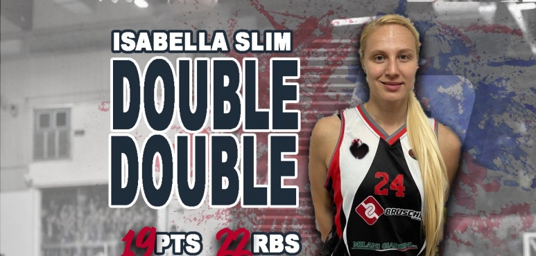 Double-Double for Isabella Slim in Italy