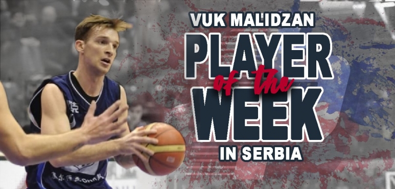 Vuk Malidzan's triple-double lands him Player of the Week award