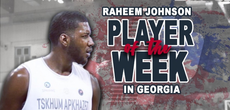 Johnson's double-double lands him Player of the Week award