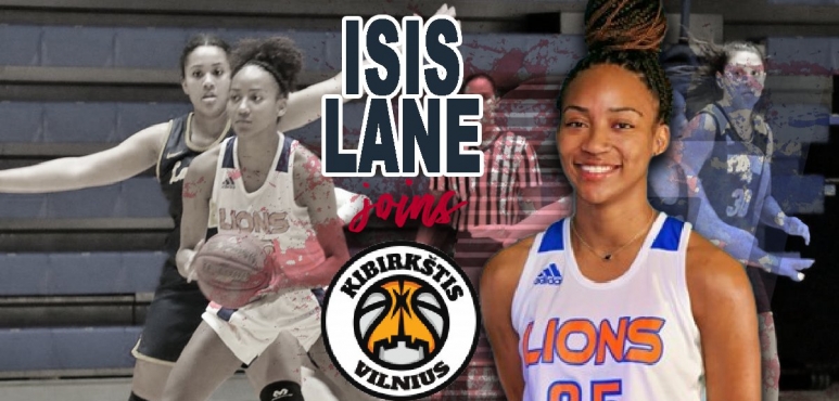 Isis Lane joins Eurocup team BC Kibirkstis