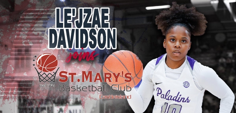 Le'Jzae Davidson joins St.Mary's, Basketball Club