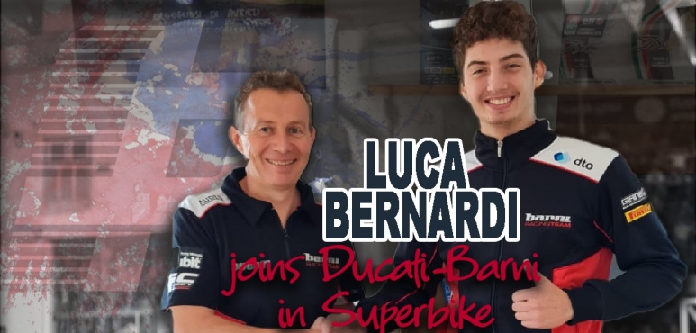 Luca Bernardi joins Ducati-Barni in Superbike