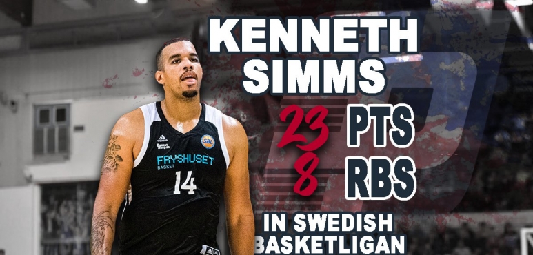 Kenneth Simms shines in Sweden