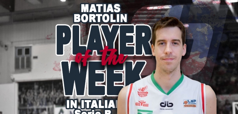 Bortolin, best player of Italian Serie B round 18