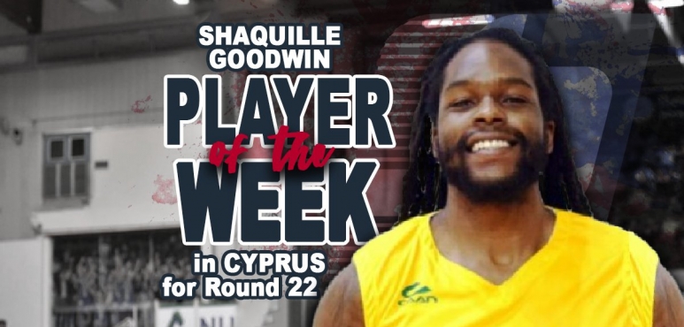  Shaquille Goodwin claims Cypriot OPAP Basket League weekly honour