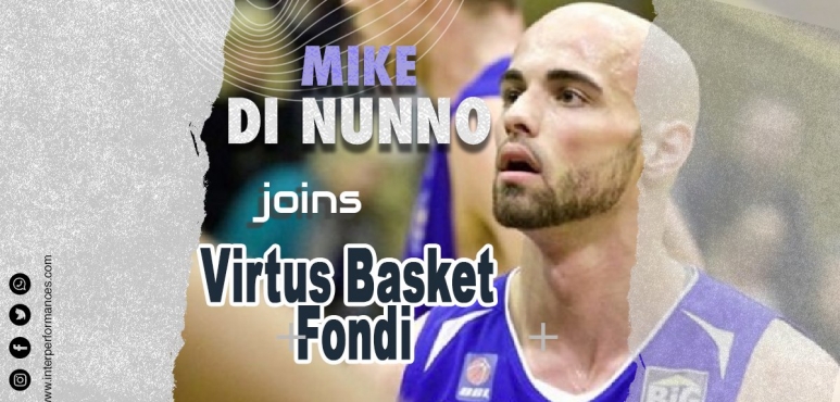 Mike Di Nunno joins Virtus Basket Fondi
