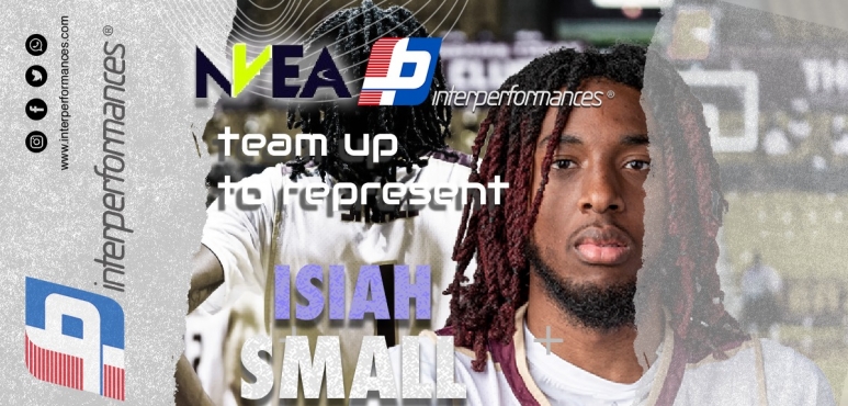 Isiah Small to be represented by NVEA and Interperformances