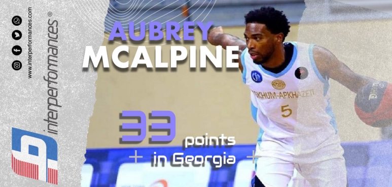 Aubrey McAlpine's 33 points in Georgia