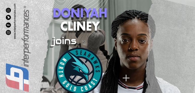 Doniyah Cliney arrives in Australia