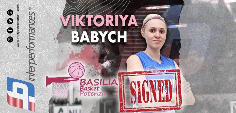 Viktoriya Babych joins Basilia Basket Potenza