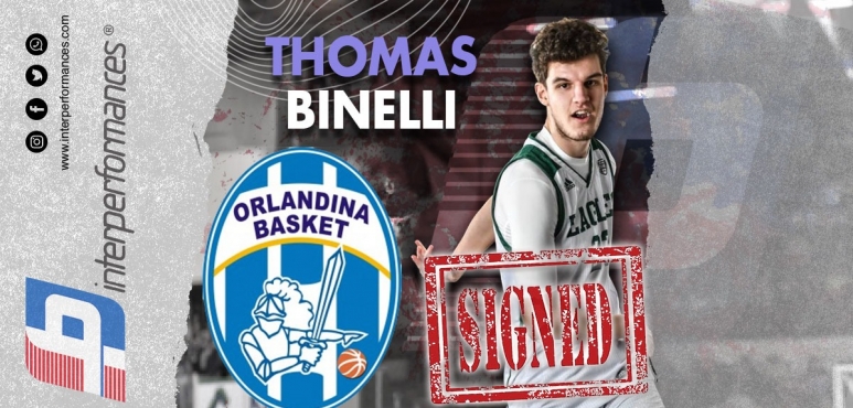 Binelli's pro career starts at Capo d'Orlando
