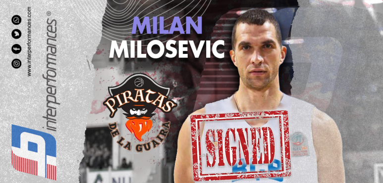  Piratas de la Guaira tabs Milan Milosevic