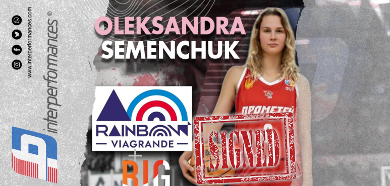 Oleksandra Semenchuk  joins Rainbow Viagrande