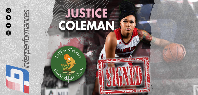 Justice Coleman joins Liffey Celtics