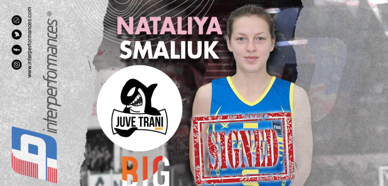 Nataliya Smaliuk joins Team Juve Trani Basket
