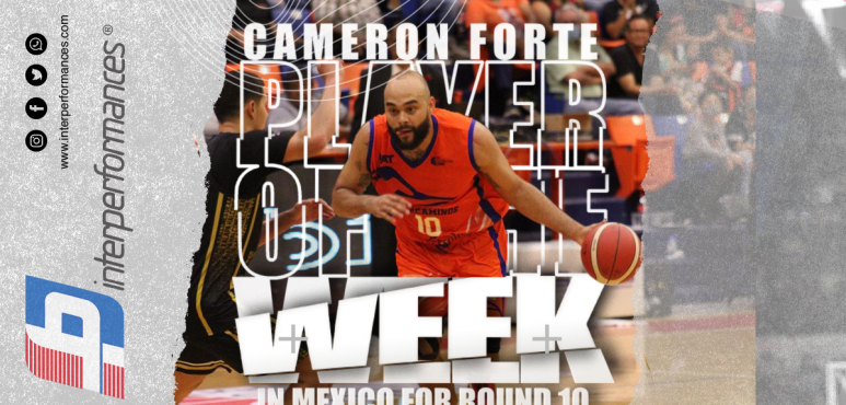 Forte's double-double lands him LNBP Player of the Week award