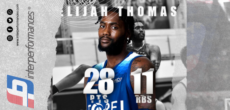 Double-double for Elijah Thomas in Japan