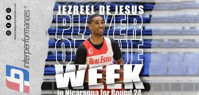 De Jesus' double-double lands him Player of the Week award  in Nicaragua