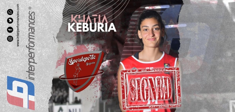 Khatia Keburia joins Club Deportivo Spordeporte