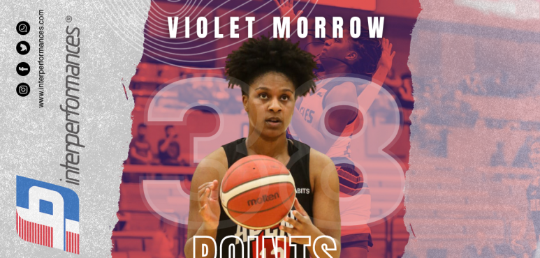 Violet Morrow drops 38 points in Iceland
