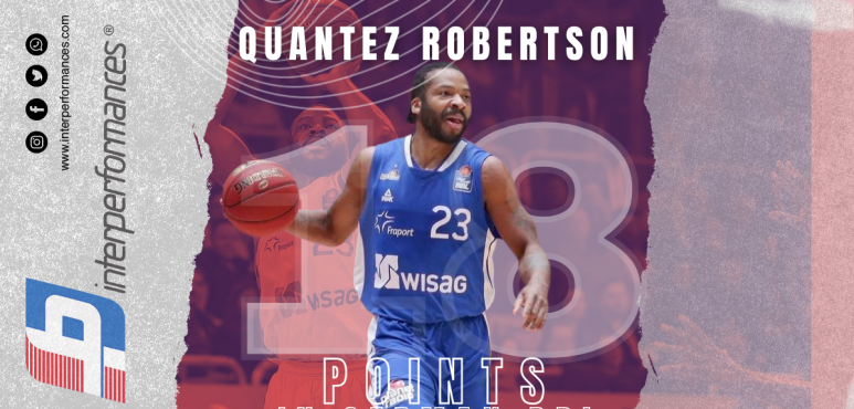 Great performance for Quantez Robertson in Germany