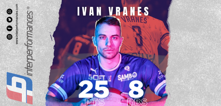 Great performance of Ivan Vranes in France
