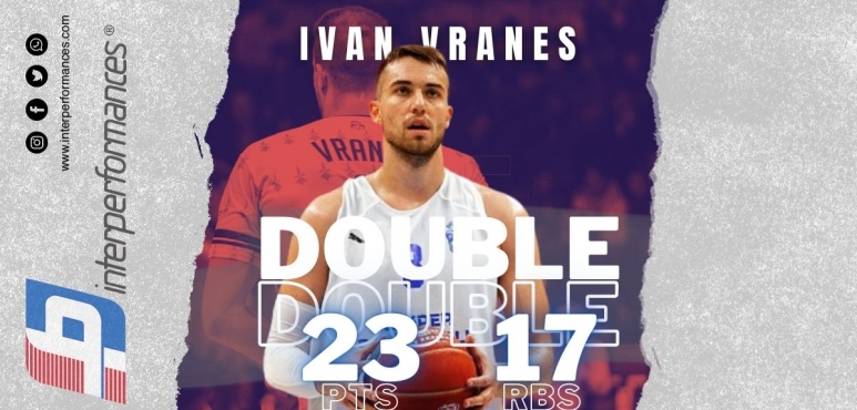 Vranes leads Quimper, setting French pro B record
