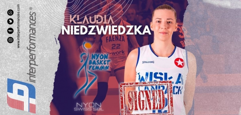 Nyon Basket Feminin Signs Polish talent Klaudia Niedzwiedzka