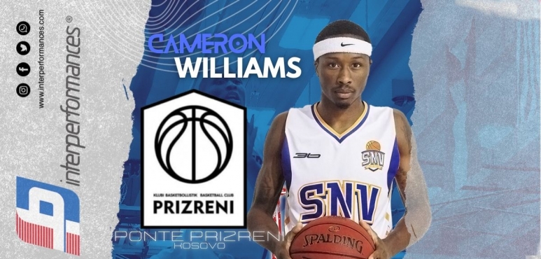 Ponte Prizreni Secures the Signing of Cameron Williams