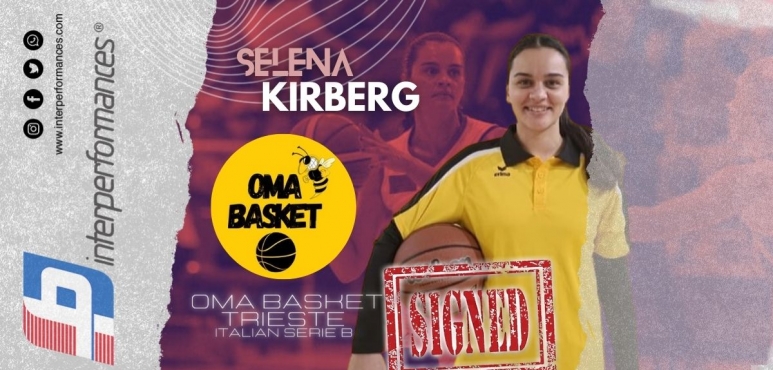 Selena Kirberg joins OMA Basket Trieste