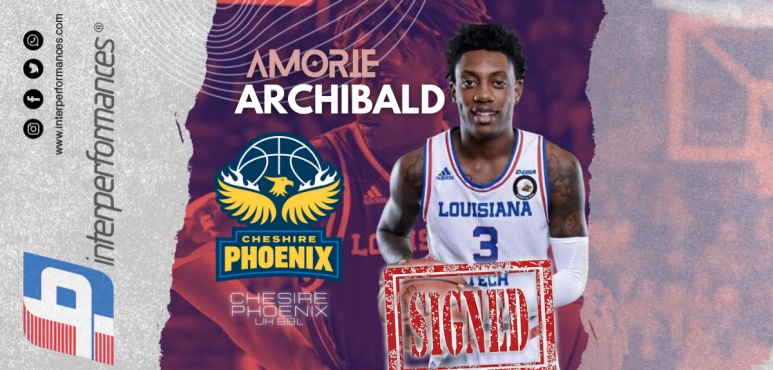 Cheshire Phoenix tabs rookie Amorie Archibald in his first year in pro basketball