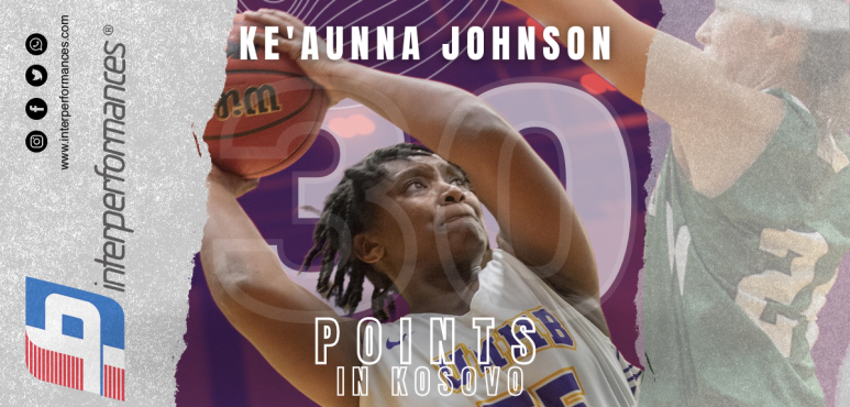 KeAunna Johnson leads Trepca to victory with impressive 30-point performance