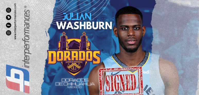 Julian Washburn signs with Dorados de Chihuahua in Mexico