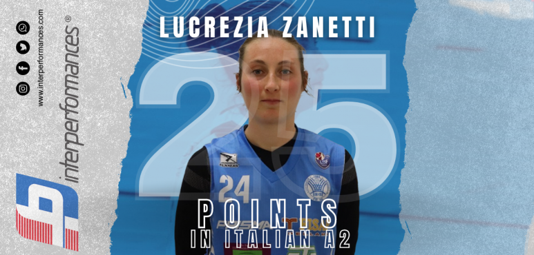 Lucrezia Zanetti scores 25 points as Savona defeats Vigarano