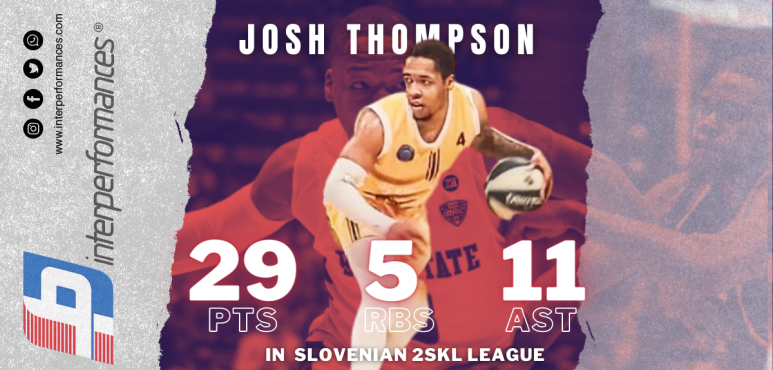 American Guard Josh Thompson Shines in Slovenian 2SKL with All-Around Performance