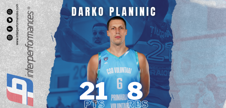 Croatian Center Darko Planinic Shines in Voluntari's Win Against Sibiu