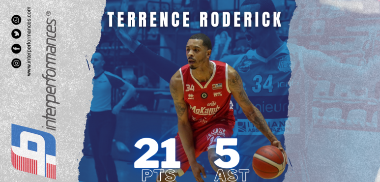 Terrence Roderick Shines for Chieti in Italian A2