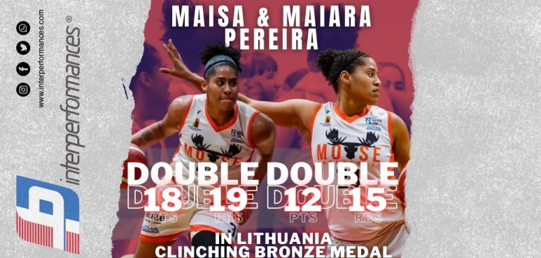 Double Trouble: The Pereira Sisters' Double-Doubles Secure LCC International University Bronze Medal