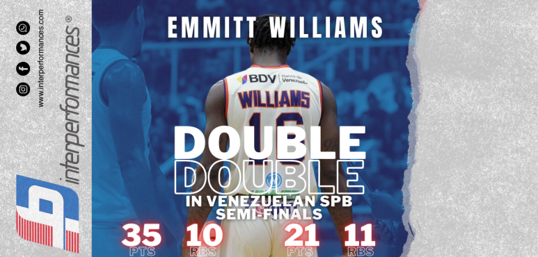 Emmitt Williams Shines in Semi-Finals with Impressive Stats