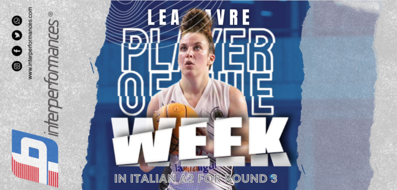  Italian Serie A2 round 3 best performance: Lea Favre