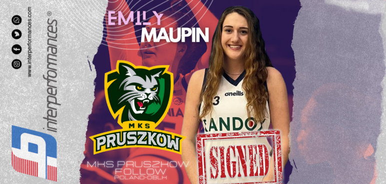 Emily Maupin Joins MKS Pruszkow in Poland-OBLK 2023-2024 Season
